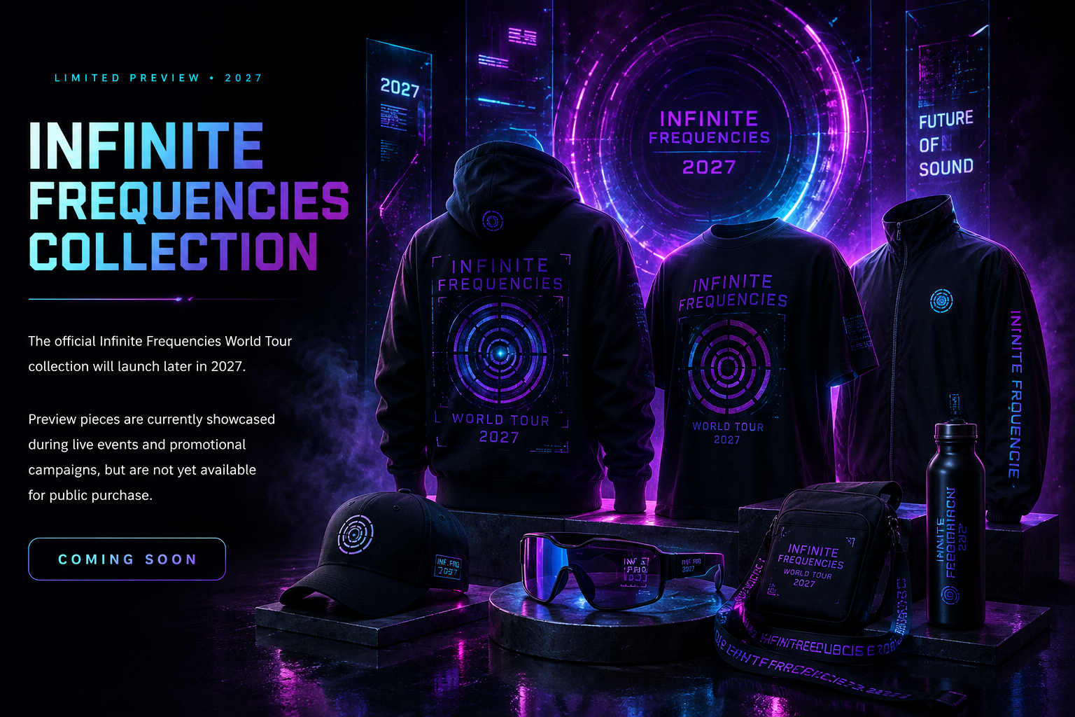 DJ GÛRTEN crowd merchandise